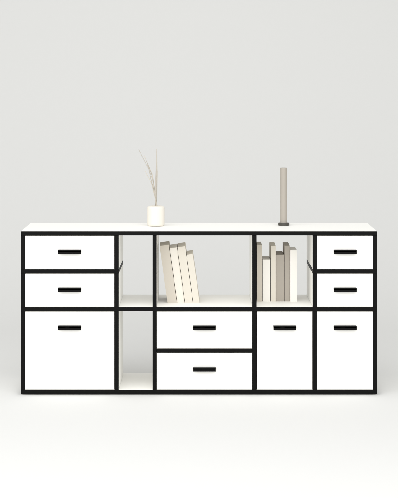 Tủ trang trí 3x5 — tủ 