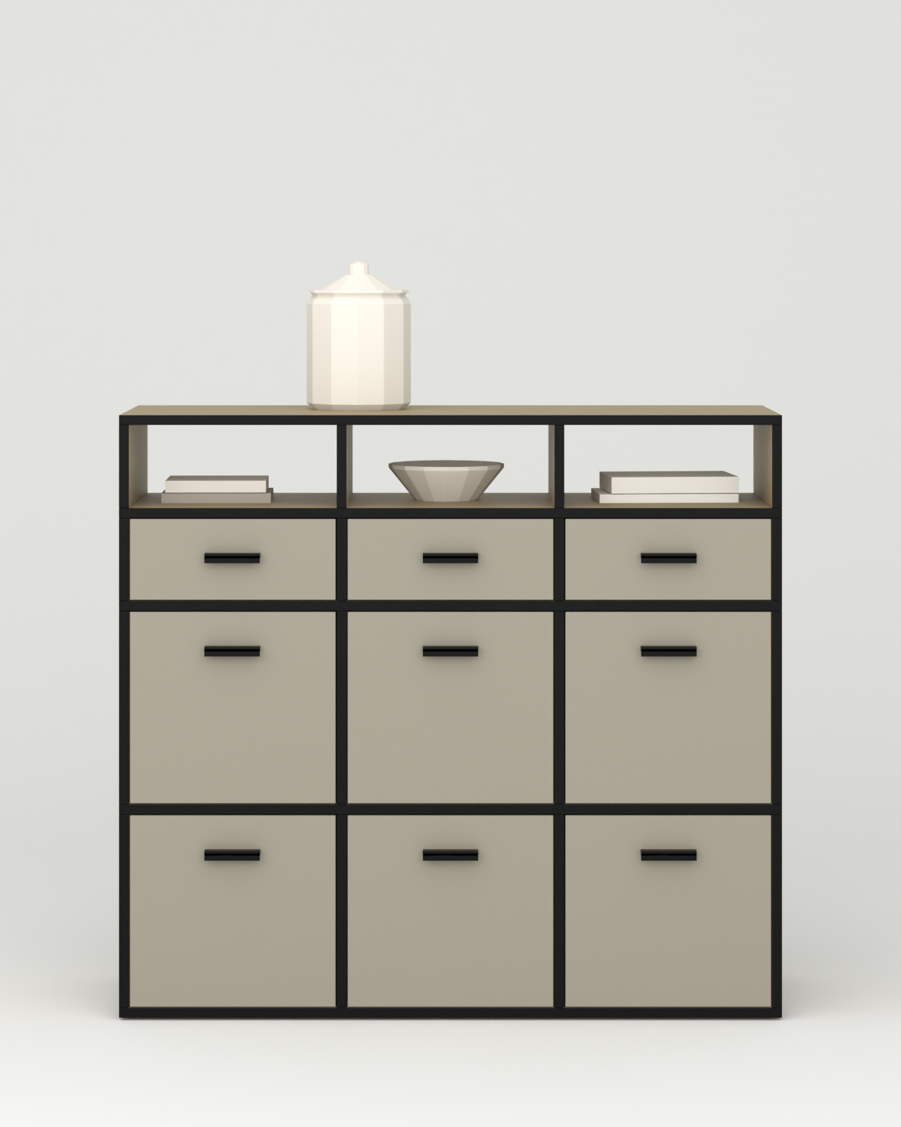 KÊ. Tủ trang trí 4x3 — tủ Phòng khách · 30-50m²